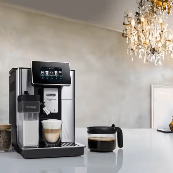 Delonghi PrimaDonna Soul Coffee Machine Factory Seconds - Prestige Coffee-Delonghi-Grey