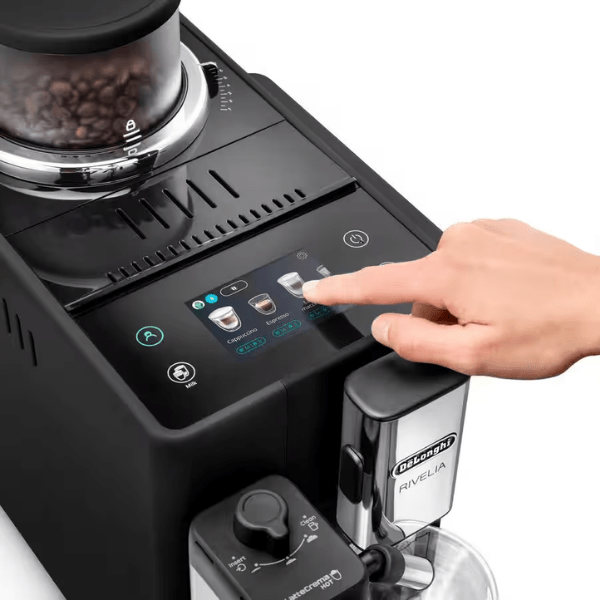 Delonghi Rivelia Black Coffee Machine Factory Seconds - Prestige Coffee-Delonghi-