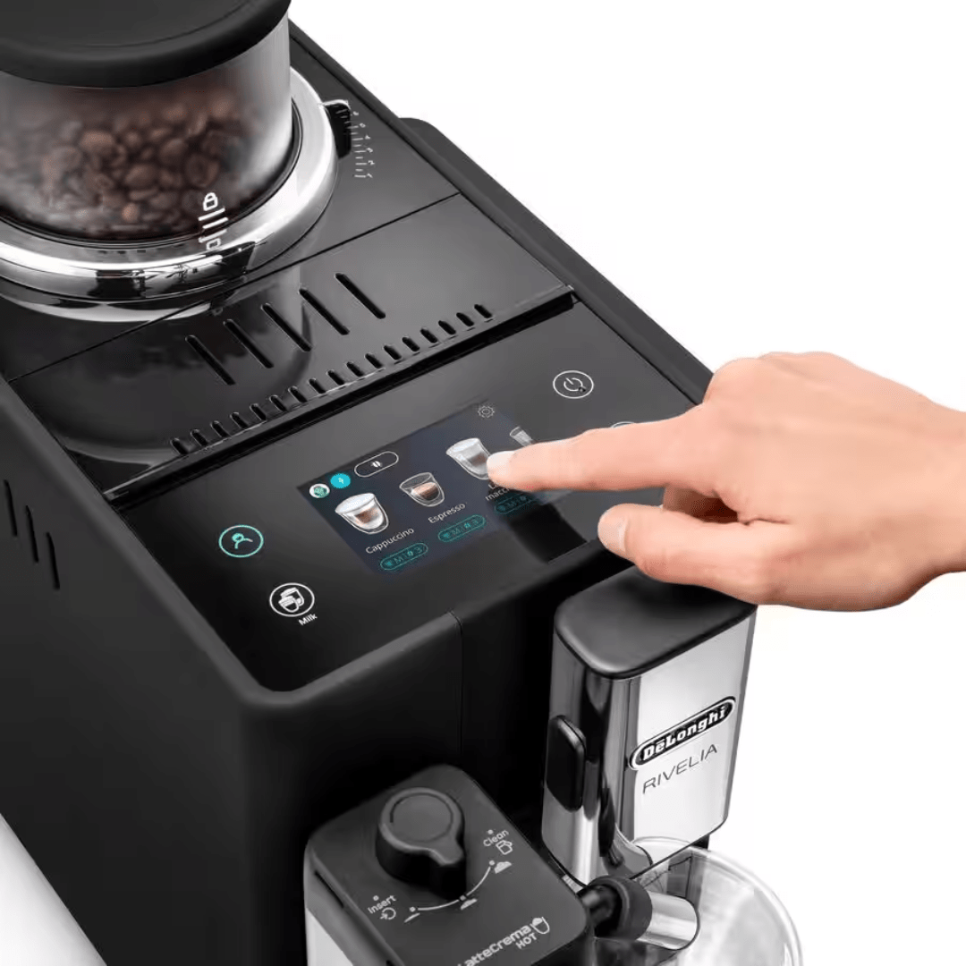Delonghi Rivelia Black Factory Seconds - Prestige Coffee - Delonghi - 