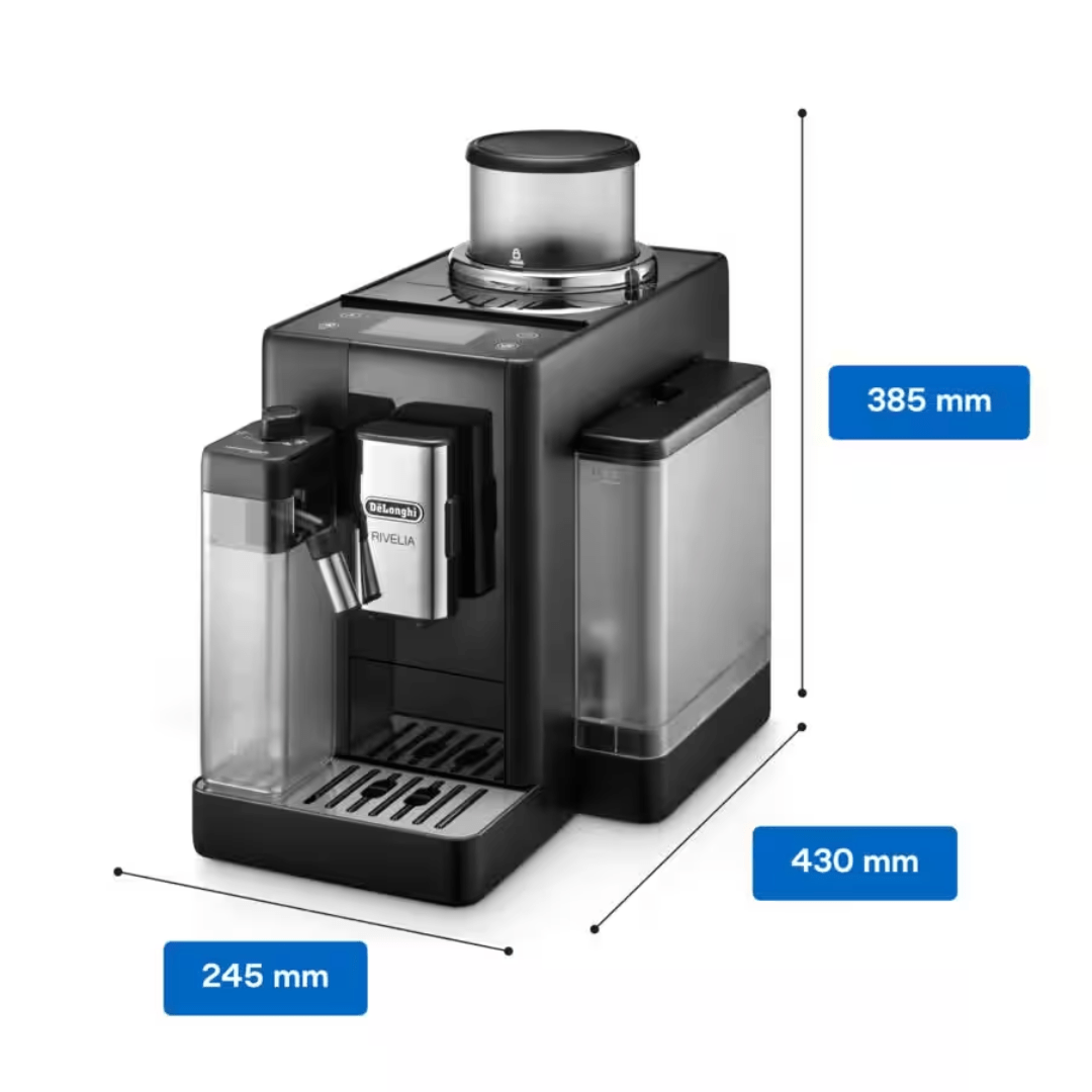 Delonghi Rivelia Black Factory Seconds - Prestige Coffee - Delonghi - 