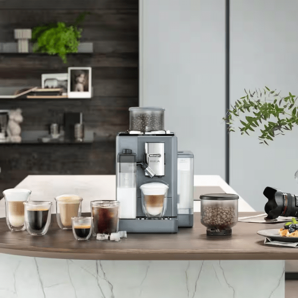 Delonghi Rivelia Grey Coffee Machine Factory Seconds - Prestige Coffee-Delonghi-Grey