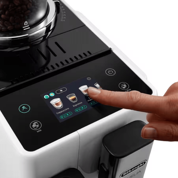 Delonghi Rivelia White Coffee Machine Factory Seconds - Prestige Coffee-Delonghi-White