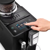 Delonghi Rivelia with Steam Wand Black Coffee Machine Factory Seconds - Prestige Coffee-Delonghi-Black