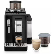 Delonghi Rivelia with Steam Wand Black Coffee Machine Factory Seconds - Prestige Coffee-Delonghi-Black