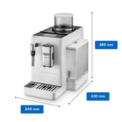 Delonghi Rivelia with Steam Wand Coffee Machine Factory Seconds - Prestige Coffee-Delonghi-White
