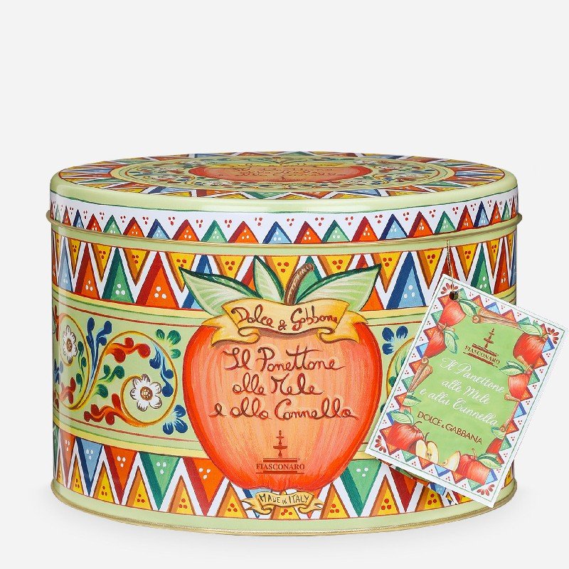 Dolce&Gabbana Apple & Cinnamon Panettone 1kg - Prestige Coffee-Dolce&Gabbana-