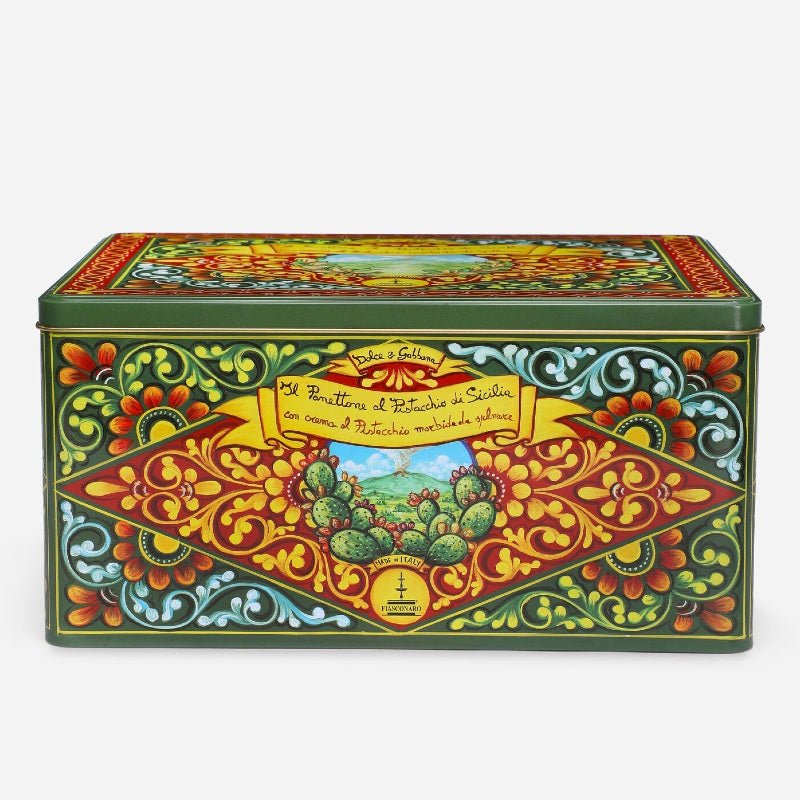Dolce&Gabbana Sicilian Pistachio Panettone with Pistachio Cream 600g - Prestige Coffee-Dolce&Gabbana-