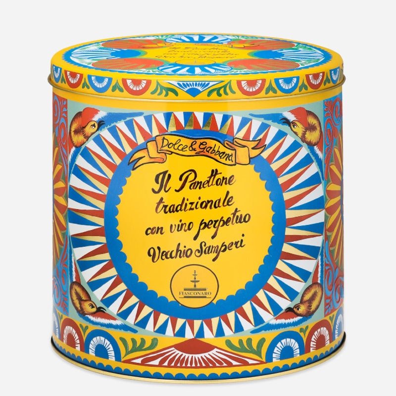 Dolce&Gabbana Vecchio Samperi Wine Panettone 1kg - Prestige Coffee-Dolce&Gabbana-