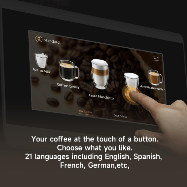 Dr Coffee C12 Coffee Machine - Prestige Coffee-Dr Coffee-Black