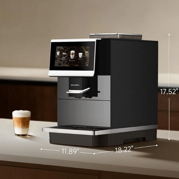 Dr Coffee C12 Coffee Machine - Prestige Coffee-Dr Coffee-Black