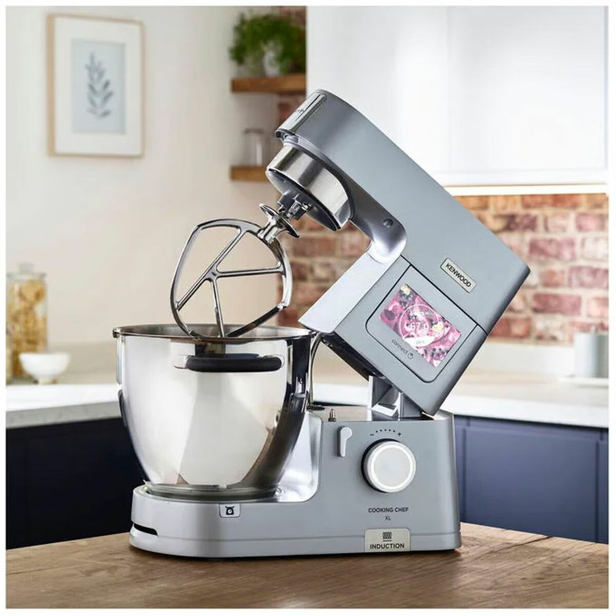 Kenwood Cooking Chef XL Stand Mixer Silver Carton Damaged KCL95004SI