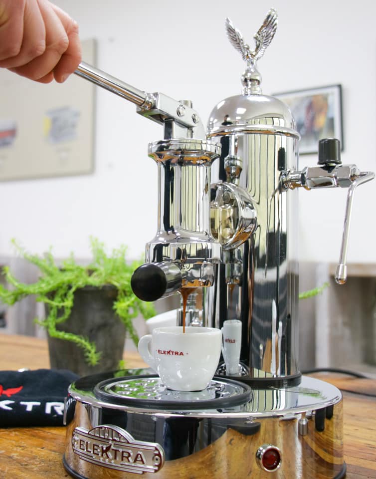 Elektra Micro Casa Lever - Prestige Coffee - Elektra - Gold