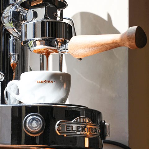Elektra Micro Casa Semi Auto - Prestige Coffee - Elektra - Chrome