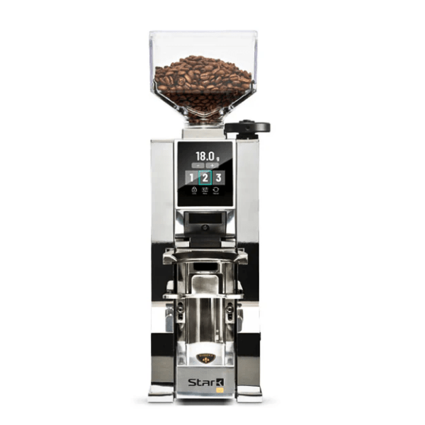 Eureka Mignon Stark W Coffee Grinder - Prestige Coffee-Eureka-Chrome