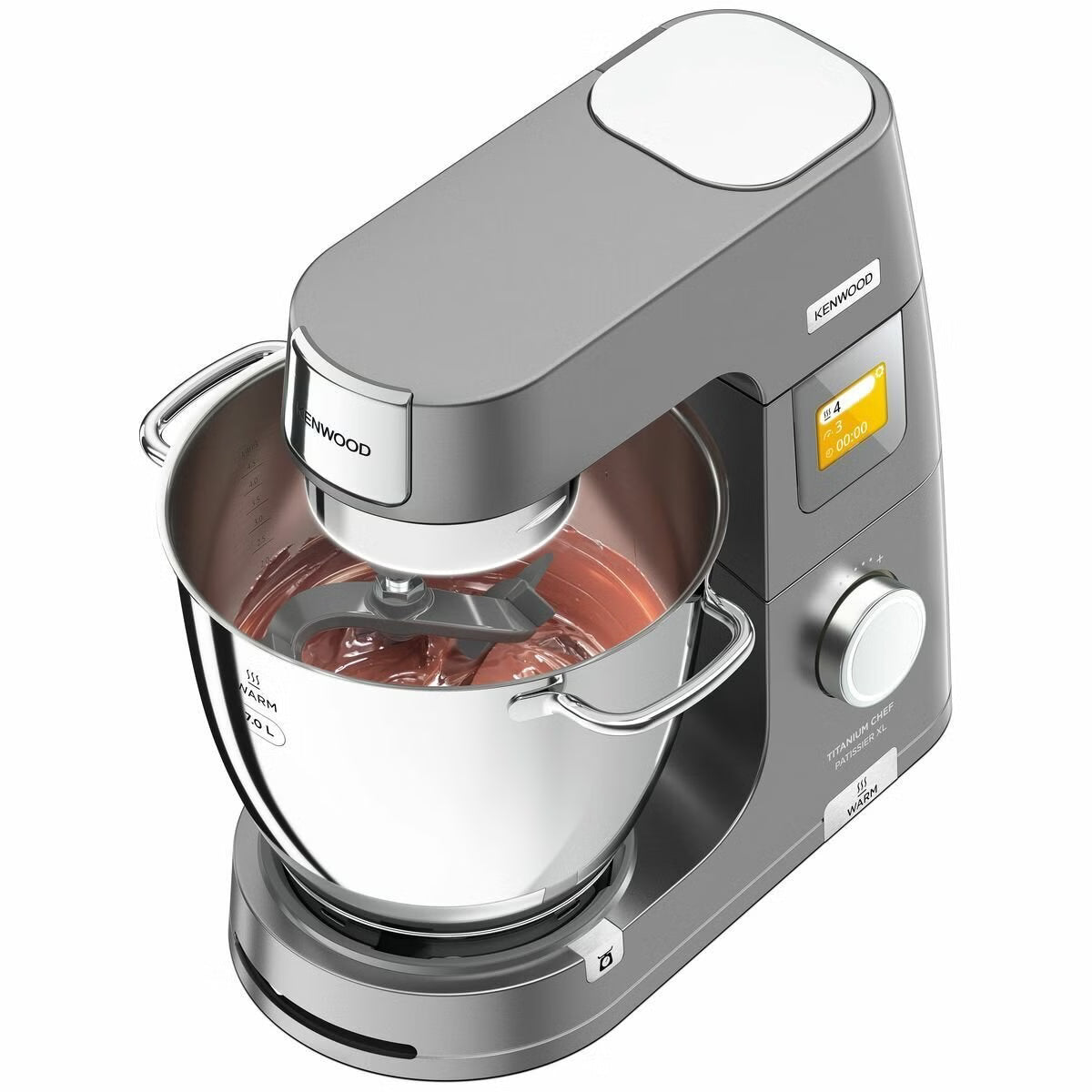 Kenwood Titanium Chef Patissier XL Stand Mixer Silver Carton Damaged KWL90004SI