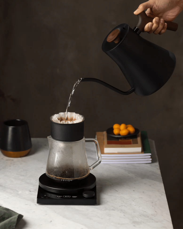 Fellow Stagg EKG Pro Electric Pour-Over Kettle - Prestige Coffee-Fellow-Matte Black + Walnut