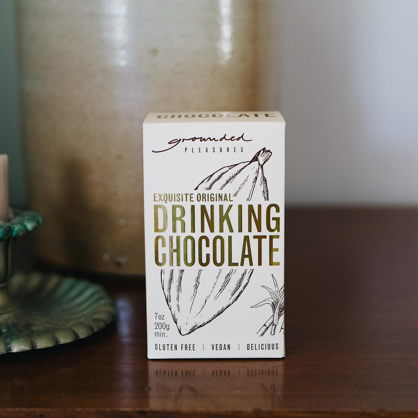 Grounded Pleasures Exquisite Original Drinking Chocolate - Prestige Coffee - Grounded Pleasures - 200g