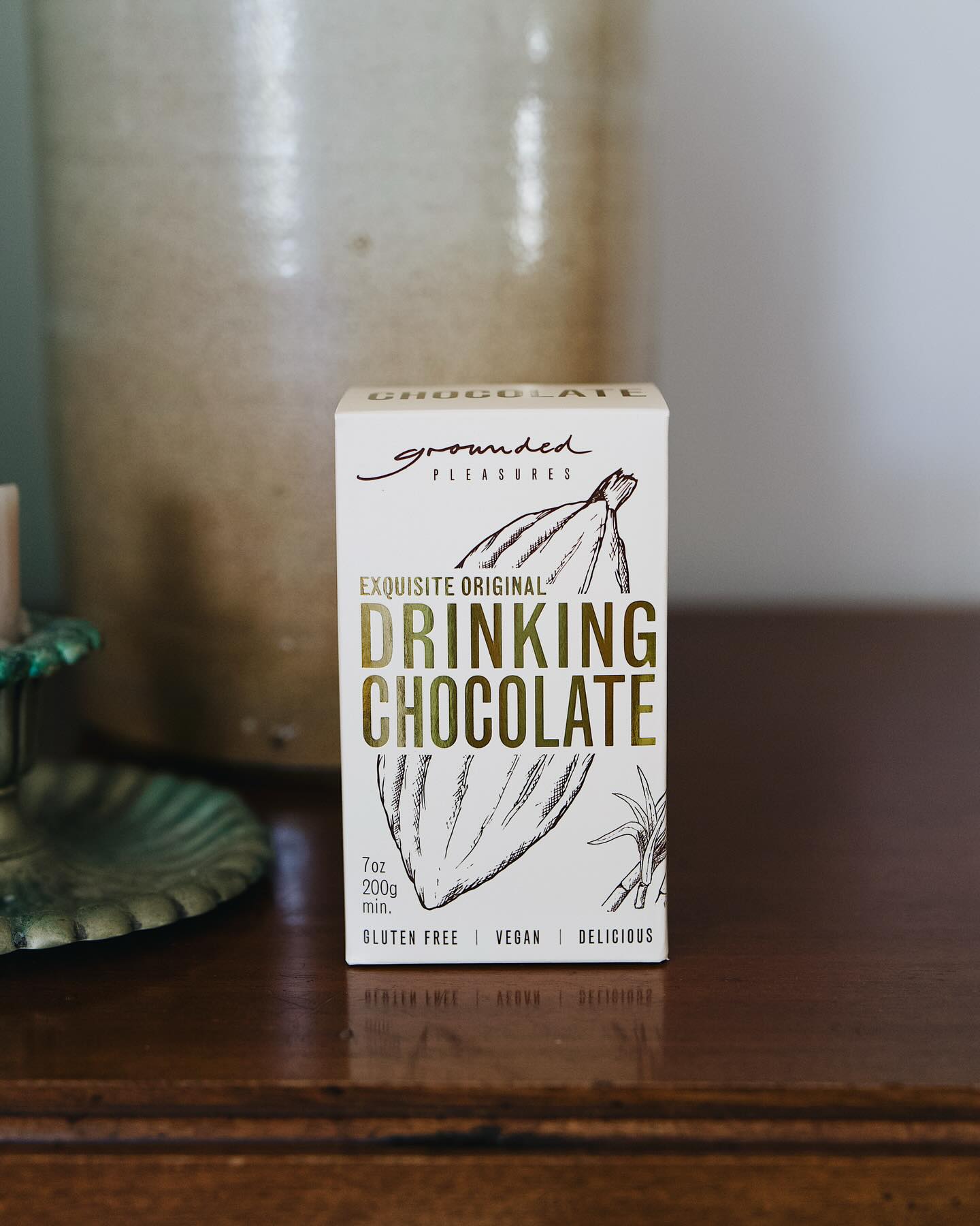 Grounded Pleasures Exquisite Original Drinking Chocolate - Prestige Coffee - Grounded Pleasures - 200g