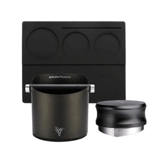 Home Espresso Essentials Bundle – Distributor, Tamping Station & Knock Box - Prestige Coffee-Prestige Coffee-
