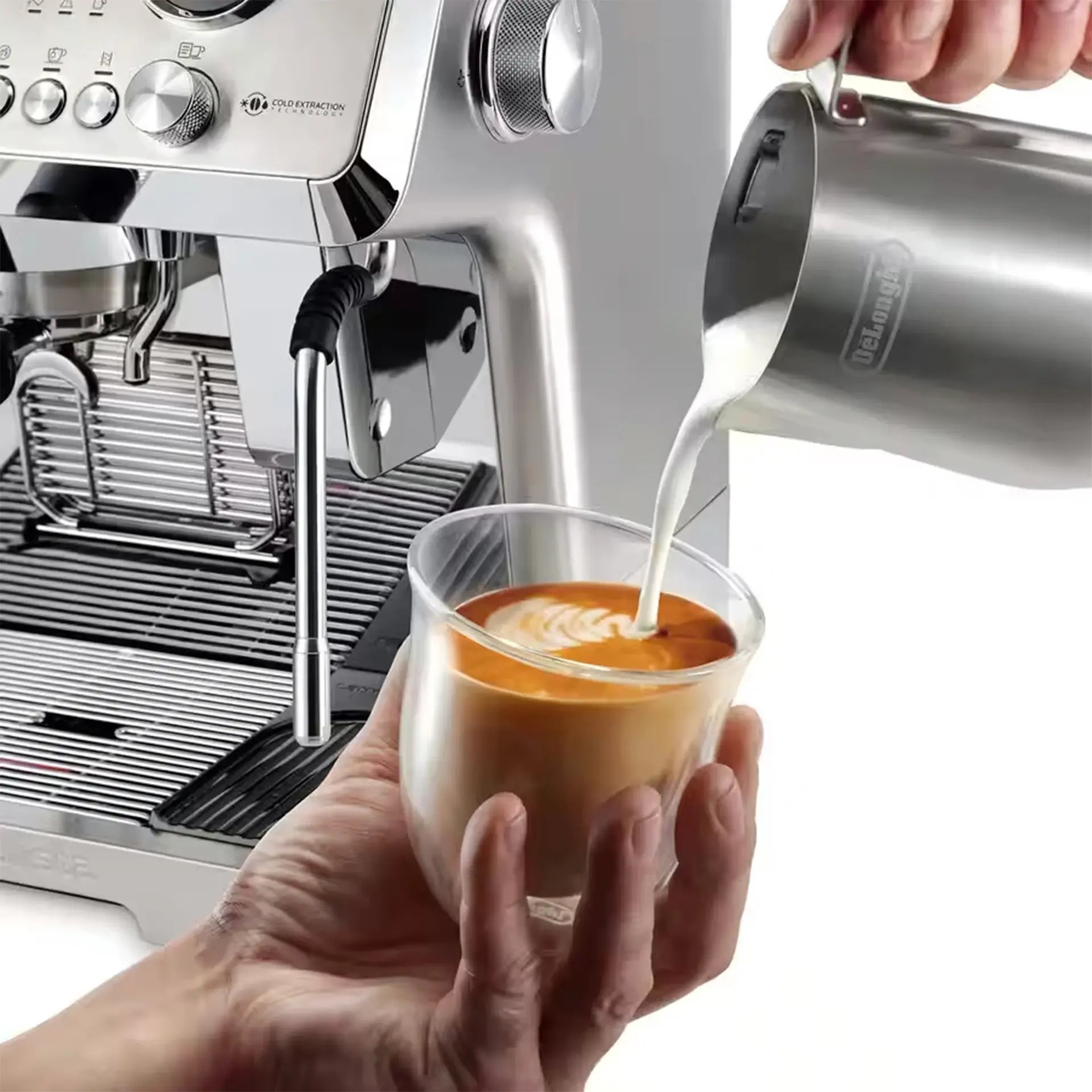 De'Longhi La Specialista Maestro factory seconds, stainless steel burr grinder with 15 grind settings