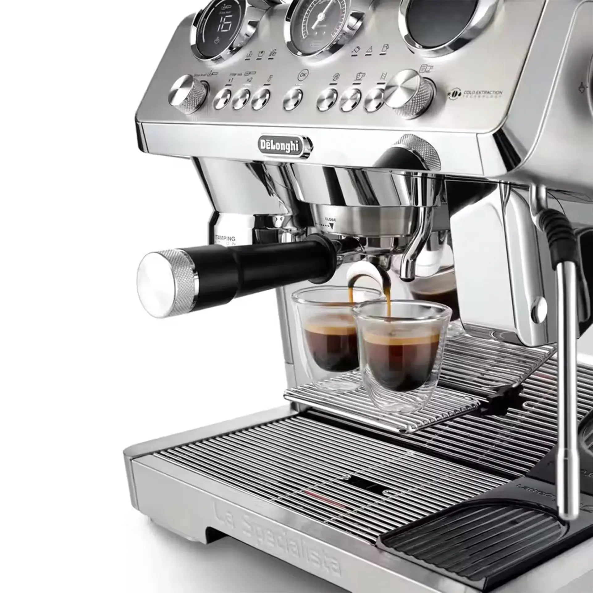 De'Longhi La Specialista Maestro factory seconds, Smart Tamping Station and portafilter
