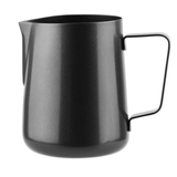Incasa 600ml black barista milk jug
