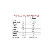 Isomac Professional PID Dual Boiler - Prestige Coffee - Isomac - Stainless