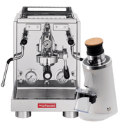 La Pavoni Botticelli Specialty + 𝗧𝘂𝗿𝗶𝗻 𝗗𝗙54 Bundle - Prestige Coffee - La Pavoni - White
