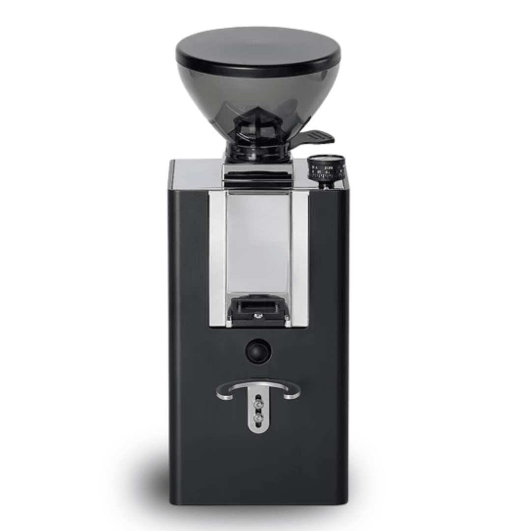 La Pavoni Botticelli Specialty and Kube Mill V2 bundle in chrome, feature view
