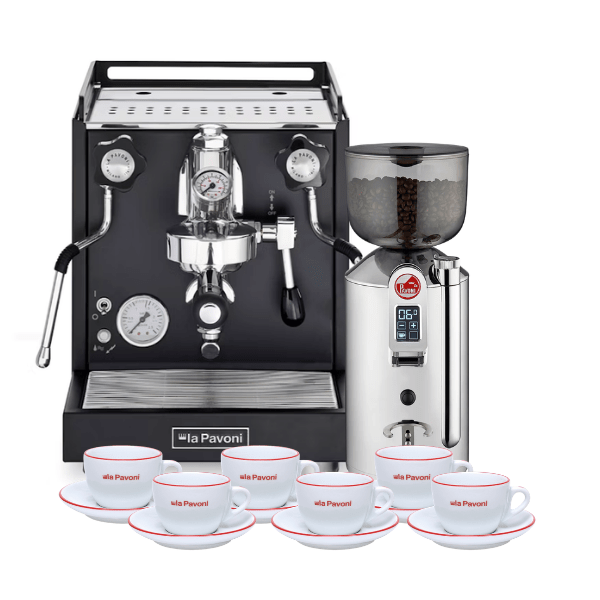 La Pavoni Cellini Classic V2 Coffee Machine - Prestige Coffee-La Pavoni-Black