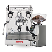 La Pavoni Cellini Classic V2 & Eureka Specialita Smart Coffee Machine & Grinder Bundle + 𝗕𝗢𝗡𝗨𝗦 $200 𝗦𝗧𝗔𝗥𝗧𝗘𝗥 𝗞𝗜𝗧