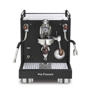 La Pavoni Cellini Evolution PID Black & Walnut Coffee Machine - Prestige Coffee-La Pavoni-Black