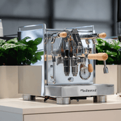 La Pavoni Cellini Evolution PID Stainless & Black Bakelite Coffee Machine - Prestige Coffee-La Pavoni-Stainless