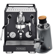 La Pavoni Cellini Evoluzione RT V2 + 𝗧𝘂𝗿𝗶𝗻 𝗗𝗙54 Bundle - Prestige Coffee - La Pavoni - Black