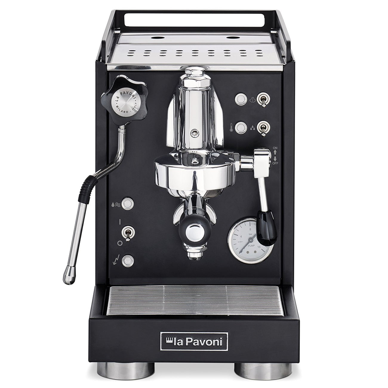 La Pavoni Cellini Mini Coffee Machine - Prestige Coffee-La Pavoni-Black