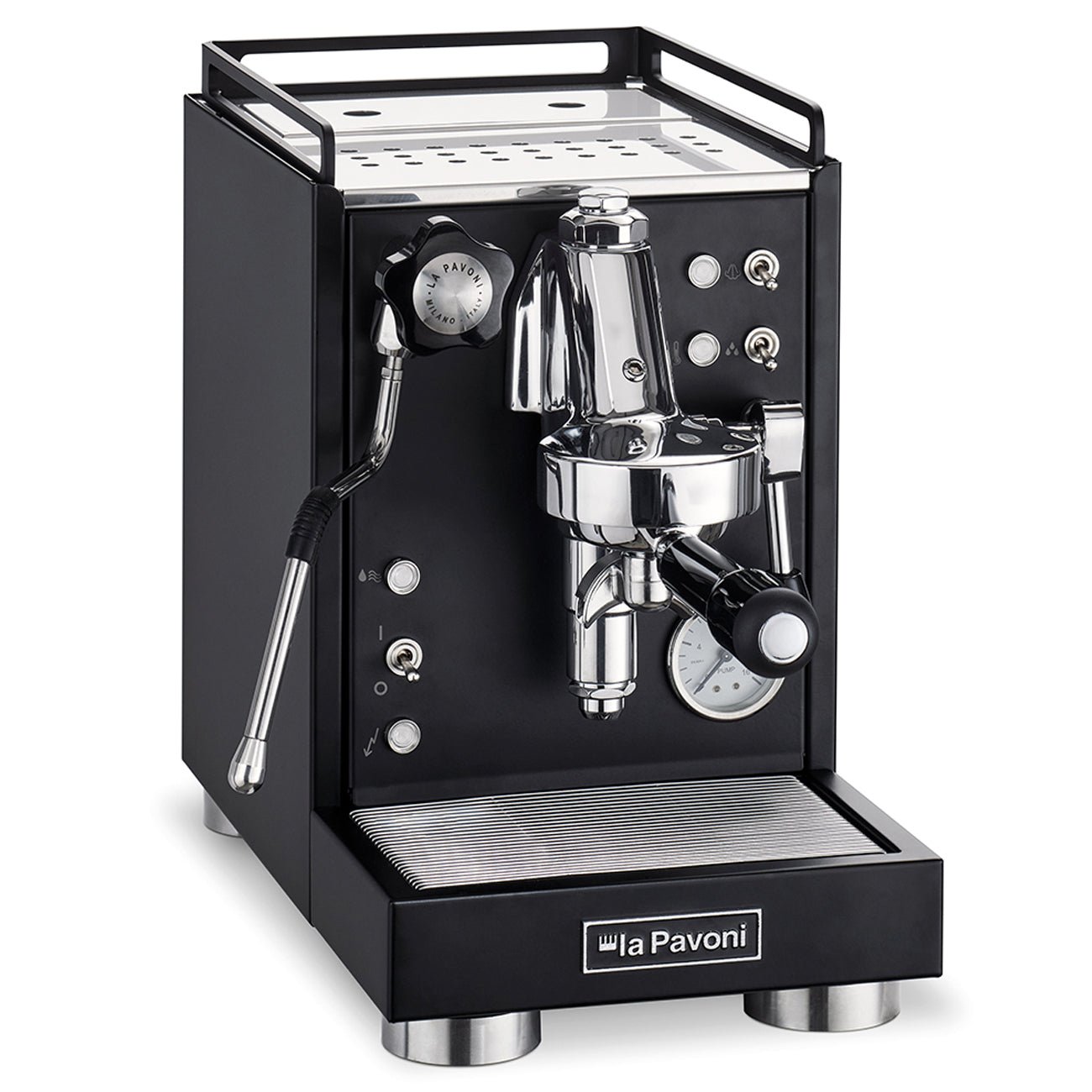 La Pavoni Cellini Mini Coffee Machine - Prestige Coffee-La Pavoni-Black