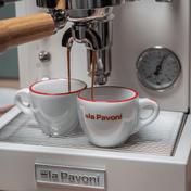 La Pavoni Cellini Mini White & Oak - Prestige Coffee - La Pavoni - White