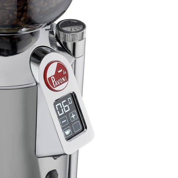 La Pavoni Cilindro coffee grinder - Prestige Coffee - La Pavoni - Chrome