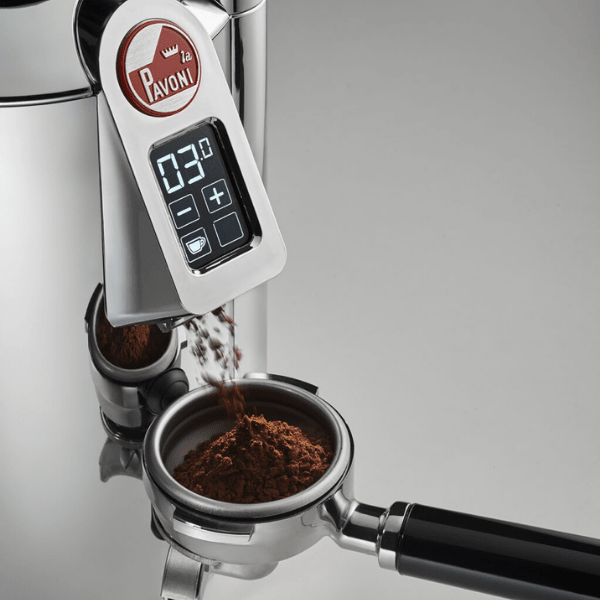 La Pavoni Cilindro Coffee Grinder - Prestige Coffee-La Pavoni-Chrome