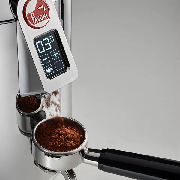 La Pavoni Cilindro coffee grinder - Prestige Coffee - La Pavoni - Chrome