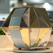 La Pavoni Diamantina Coffee Machine BONUS $120 Italian Coffee Cups