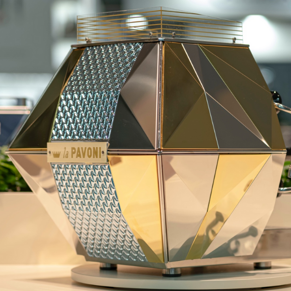 La Pavoni Diamantina Coffee Machine BONUS $120 Italian Coffee Cups