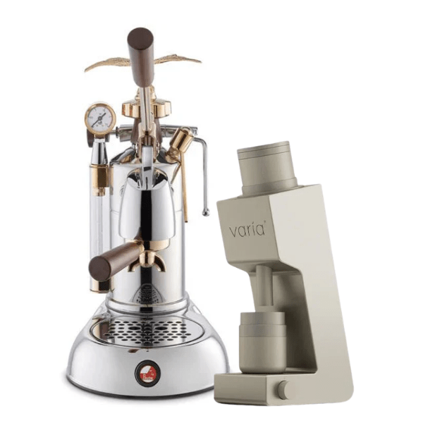 La Pavoni Expo 2015 & Varia VS4 Coffee Machine & Grinder Bundle - Prestige Coffee-La Pavoni-