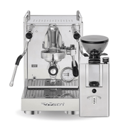 La Pavoni Mini Cellini X & Kube Mill V2 Coffee Machine & Grinder Bundle - Prestige Coffee-La Pavoni-Stainless