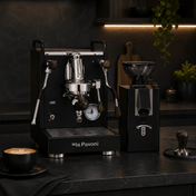 La Pavoni Mini Cellini X & Kube Mill V2 Coffee Machine & Grinder Bundle - Prestige Coffee-La Pavoni-White