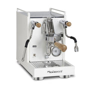 La Pavoni Mini Cellini X White & Oak Coffee Machine - Prestige Coffee-La Pavoni-White