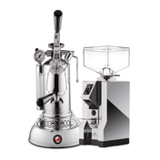 La Pavoni Professional Lusso & Eureka Mignon Specialita Coffee Machine & Grinder Bundle - Prestige Coffee-La Pavoni-
