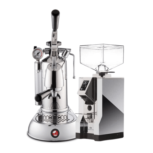 La Pavoni Professional Lusso & Eureka Mignon Specialita Coffee Machine & Grinder Bundle - Prestige Coffee-La Pavoni-