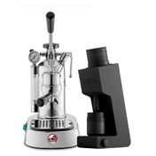La Pavoni Professional Lusso & Varia VS4 Coffee Machine & Grinder Bundle - Prestige Coffee-La Pavoni-