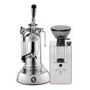 La Pavoni Stradivari Professional & Kube Mill V2 Coffee Machine & Grinder Bundle - Prestige Coffee-La Pavoni-